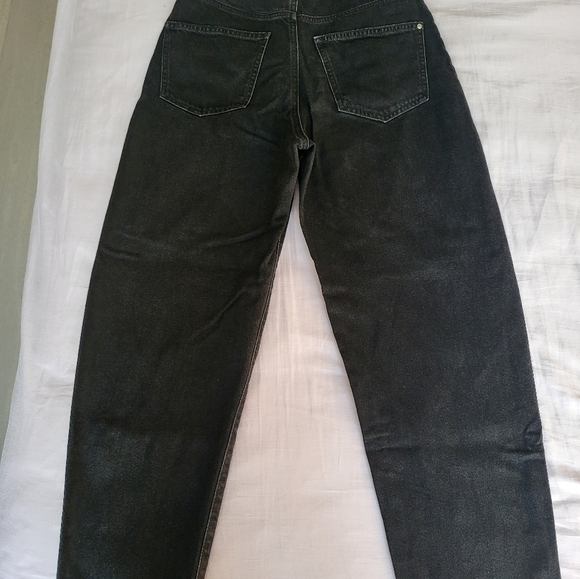 Black Mavi Balloon Jeans/High Waist - Picture 4 of 5